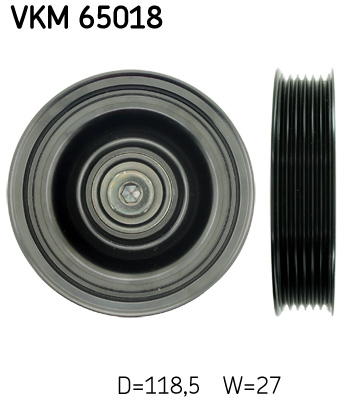 SKF Umlenk-/Führungsrolle, Keilrippenriemen VKM 65018